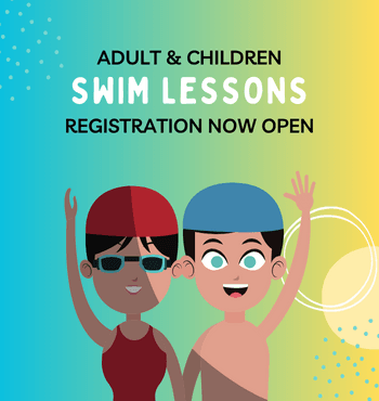 Swim Lessons Spotlight Home Page  350 x 370
