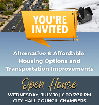 Open House - Housing Home Page  350 x 370