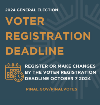 Voter Registration Deadline October 7, 2024
