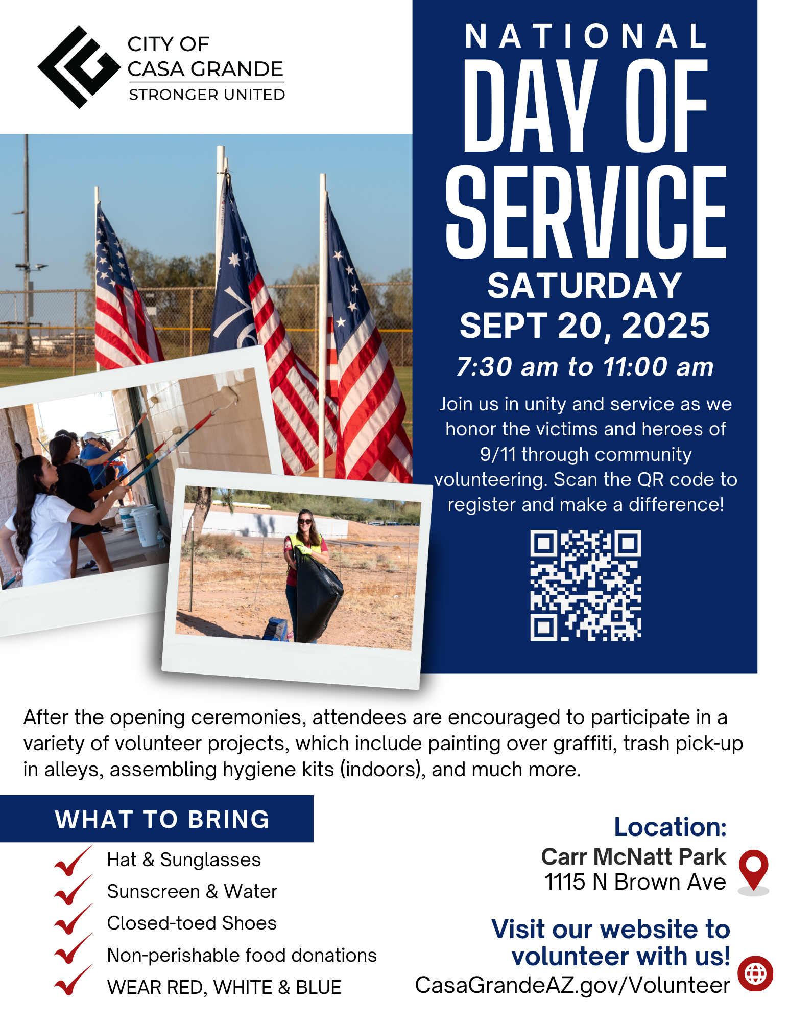 Day of Service 2025 Flyer